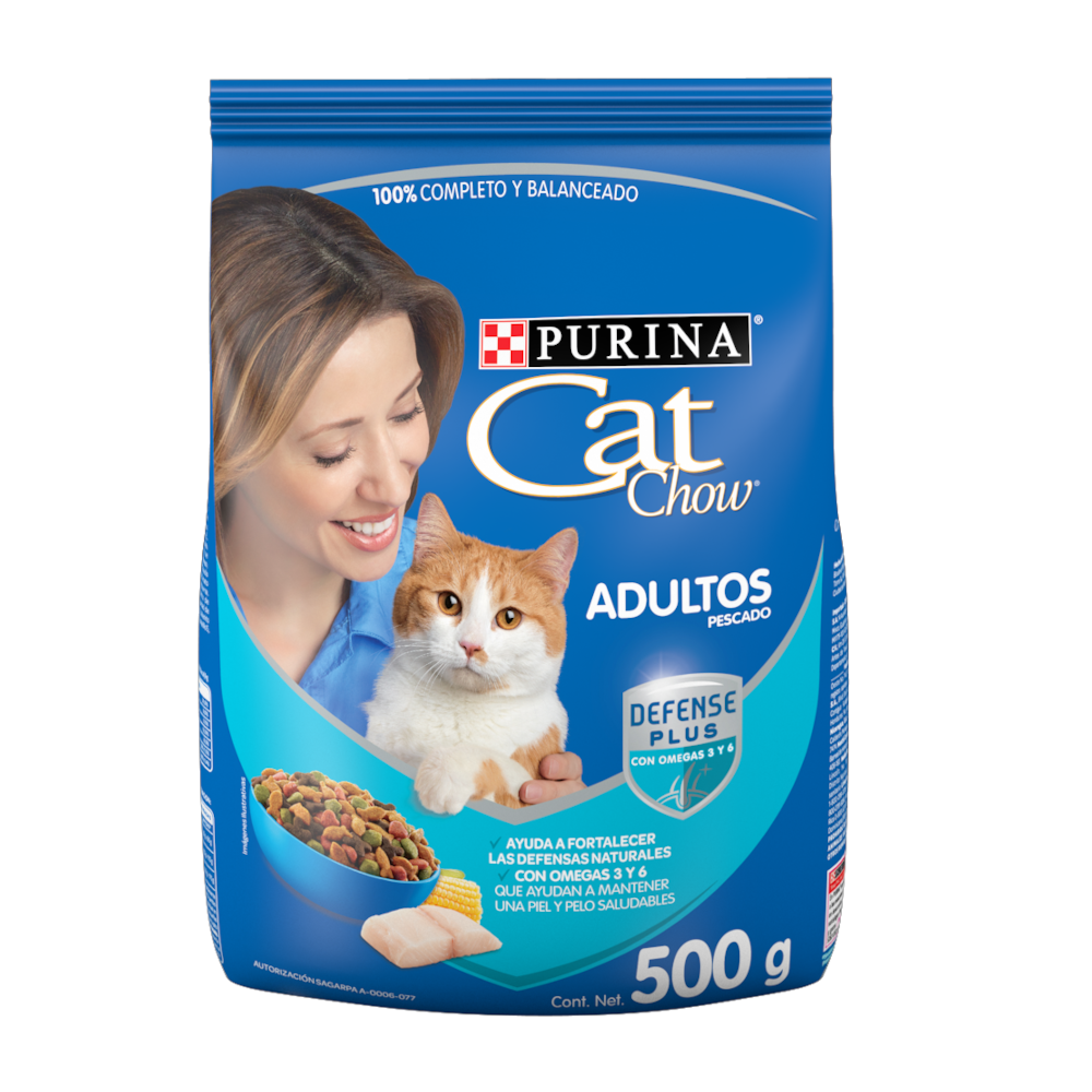 Cat Chow Croqueta para Gato Pescado 500 gr