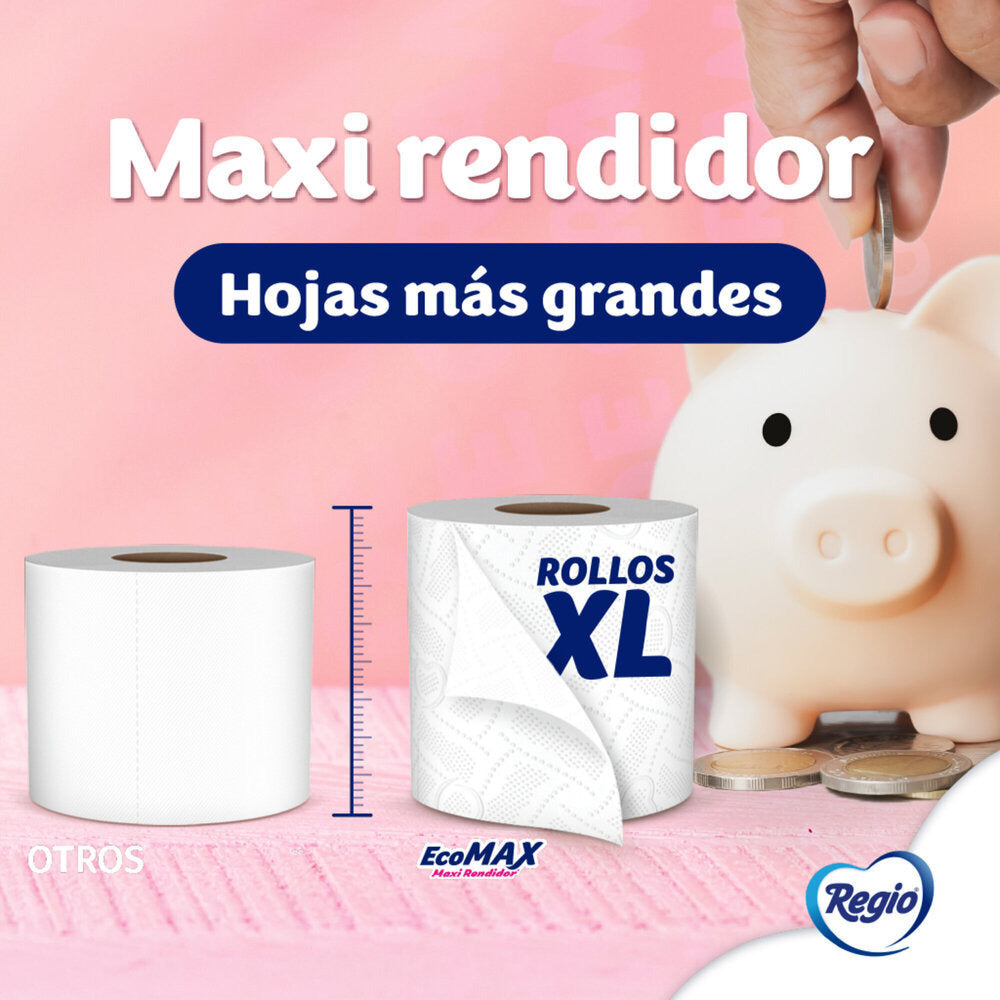 Papel Higiénico Regio Ecomax 4 rollos