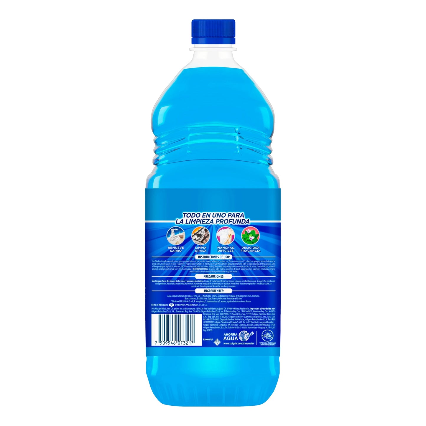 Limpiador Líquido Multiusos Fabuloso Complete Menta Refrescante 828 ml