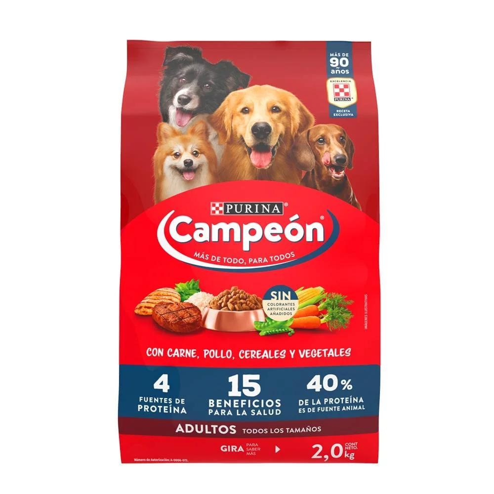Campeon Croqueta para Perro Adulto 2 Kg