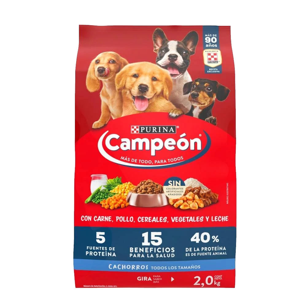 Campeon Croqueta para Perro Cachorro 2 Kg