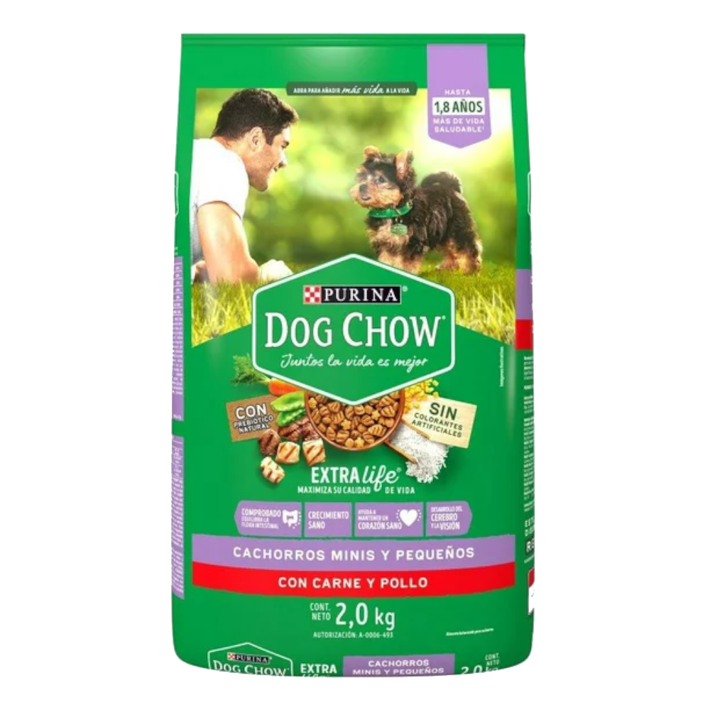 Dog Chow Croqueta 2 Kg para Perro Adulto razas Pequeñas