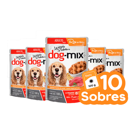 Dog Mix Pouch Res 100 gr para Perro