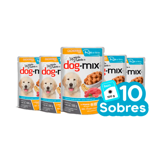 Dog Mix Pouch Res 100 gr para Perro Cachorro