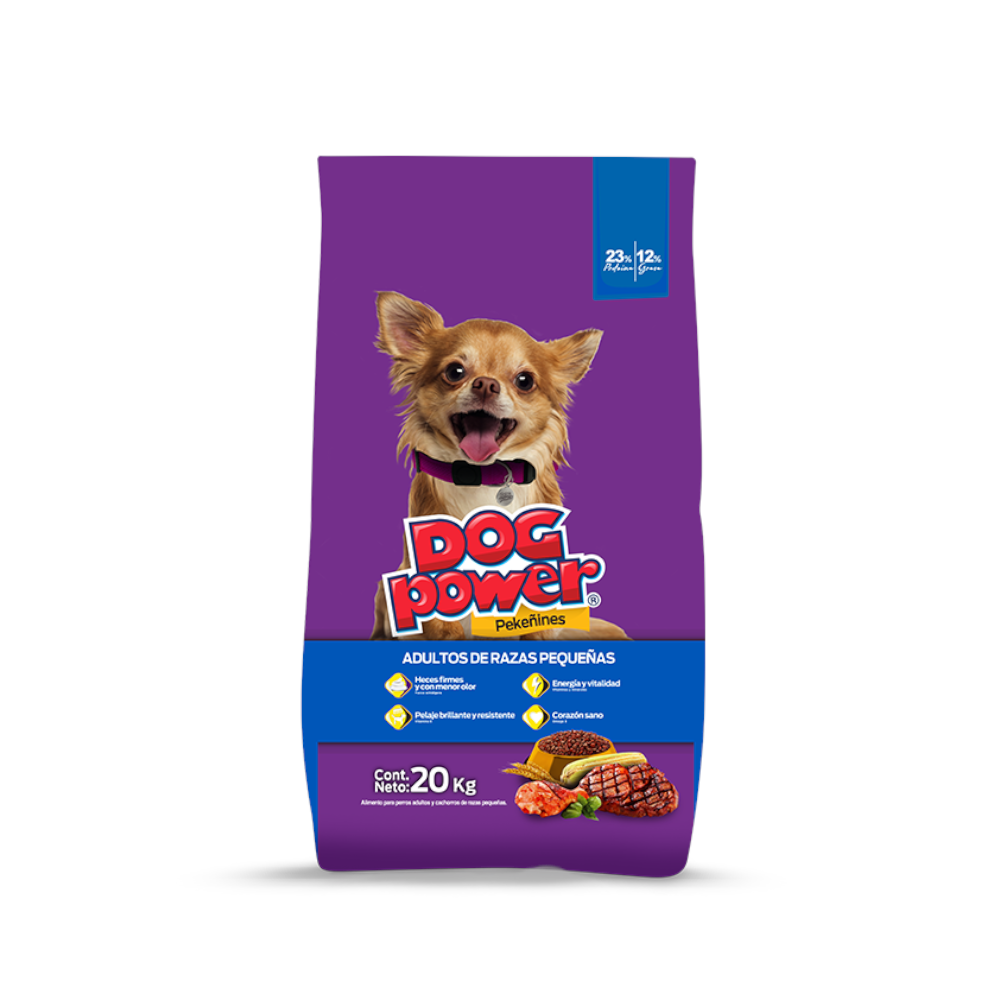 Dog Power Croqueta 900 gr para Perro Pequeño