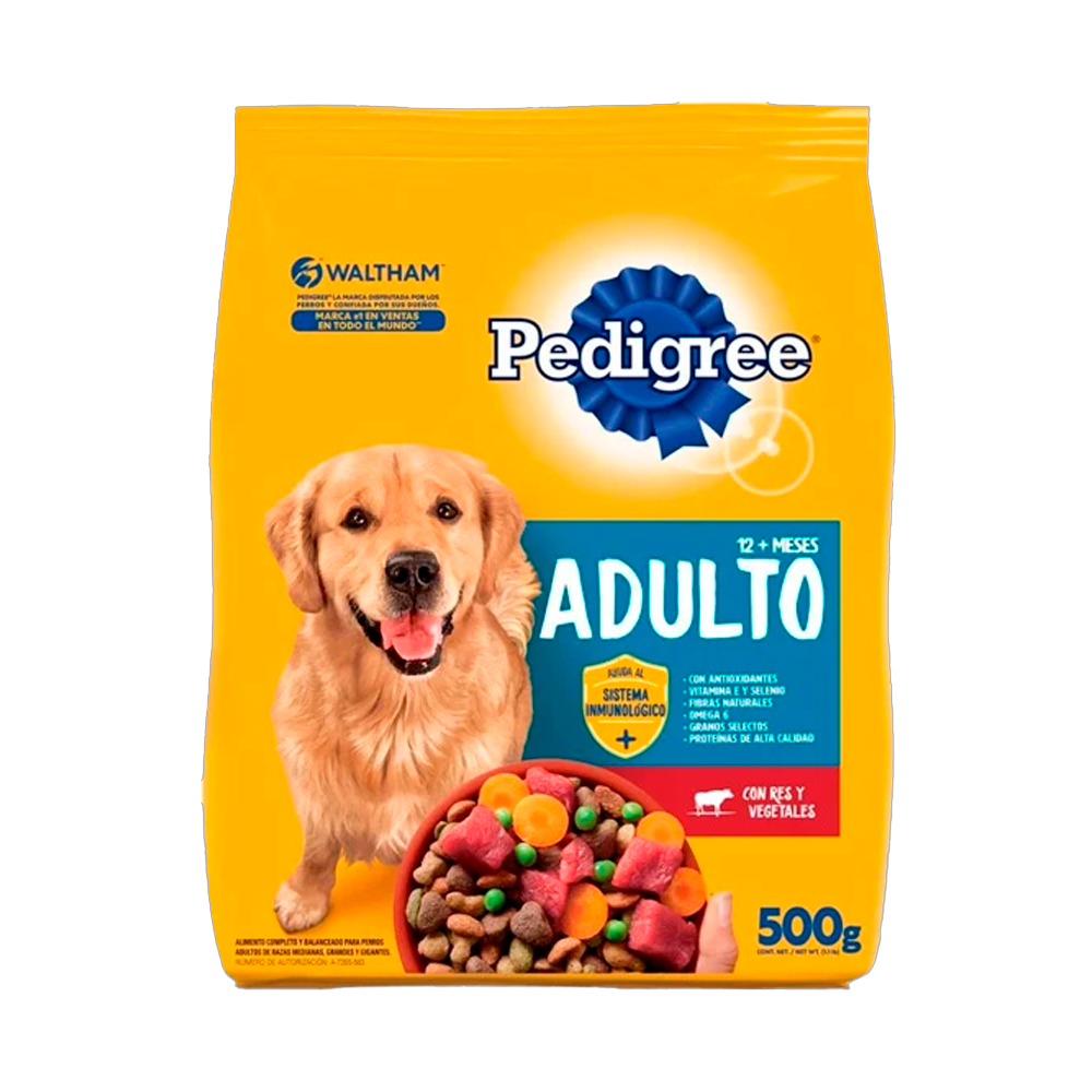 Pedigree 500 gr Croqueta para Perro Adulto