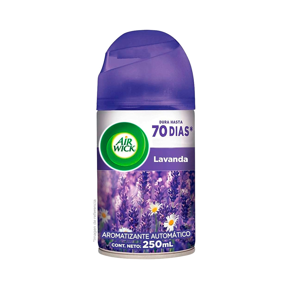 Aromatizante Air Wick 250 ml Freshmatic Repuesto Lavanda