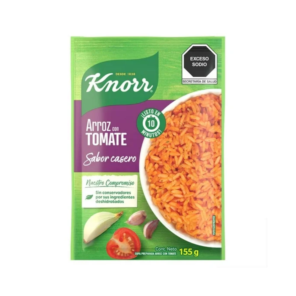 SOPA KNORR ARROZ TOMATE 155