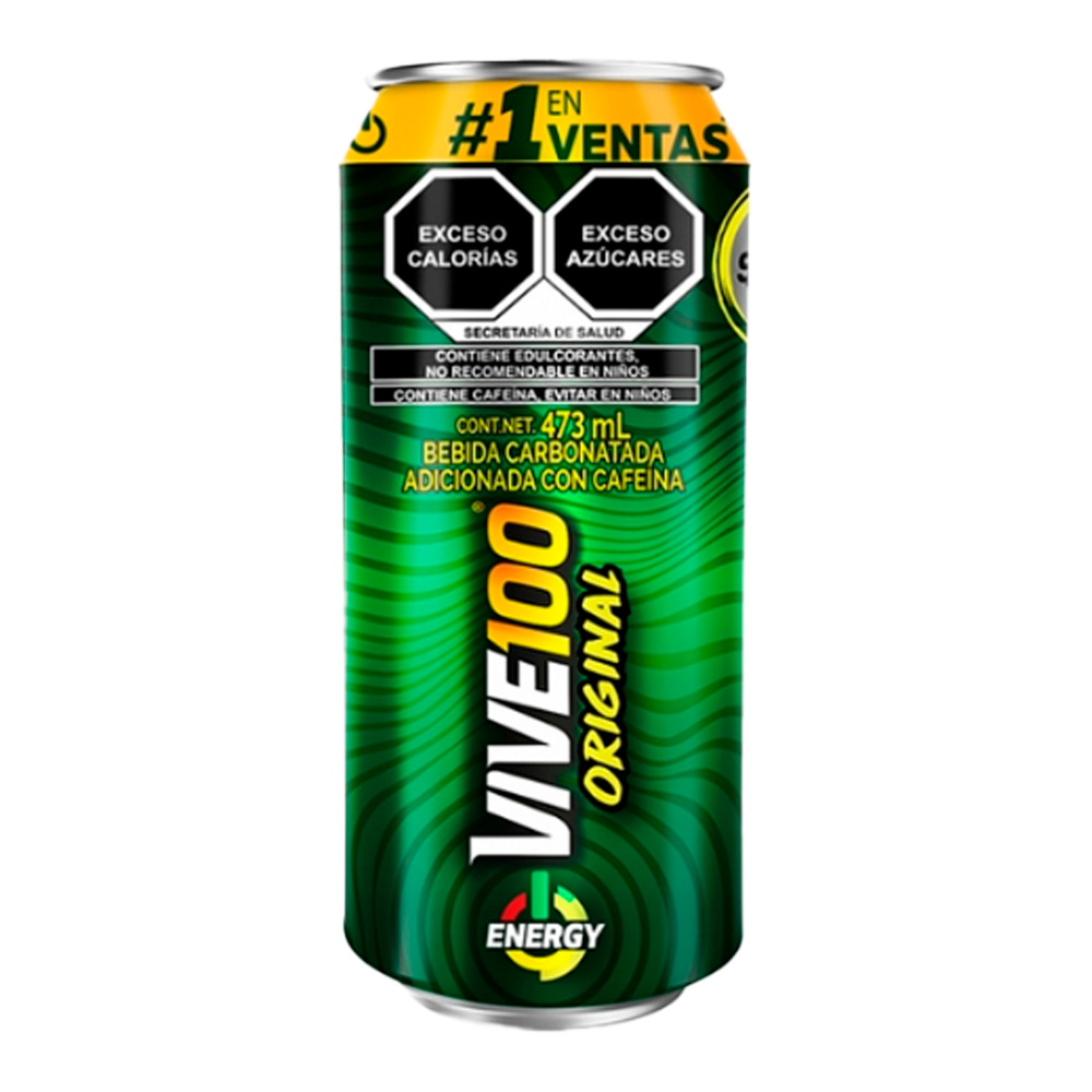 Bebida Energizante Vive 100 473 ml Lata