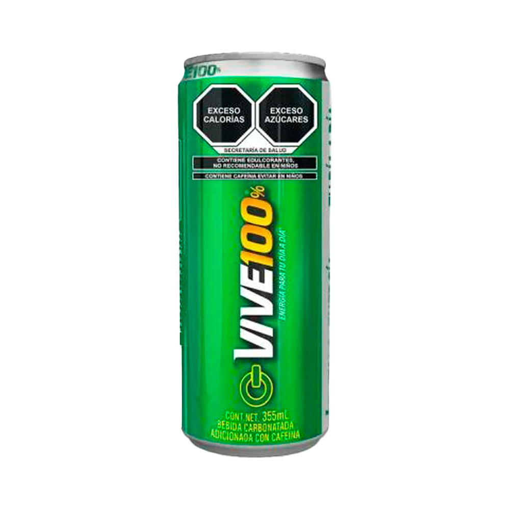 Bebida Energizante Vive 100 355 ml Lata