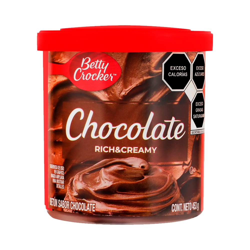 Betun Betty Crocker 453 gr Chocolate