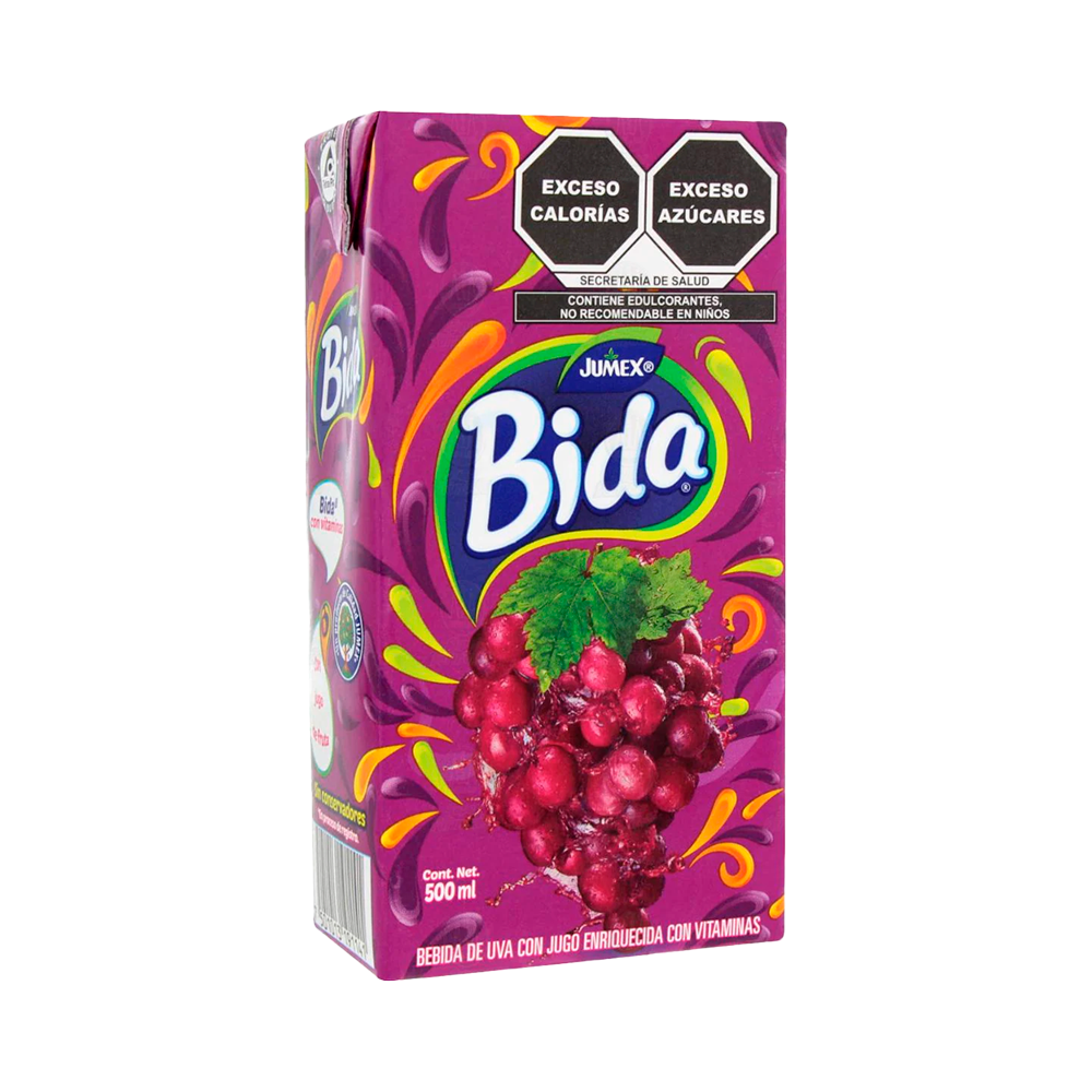 Bebida Bida 500 ml Uva