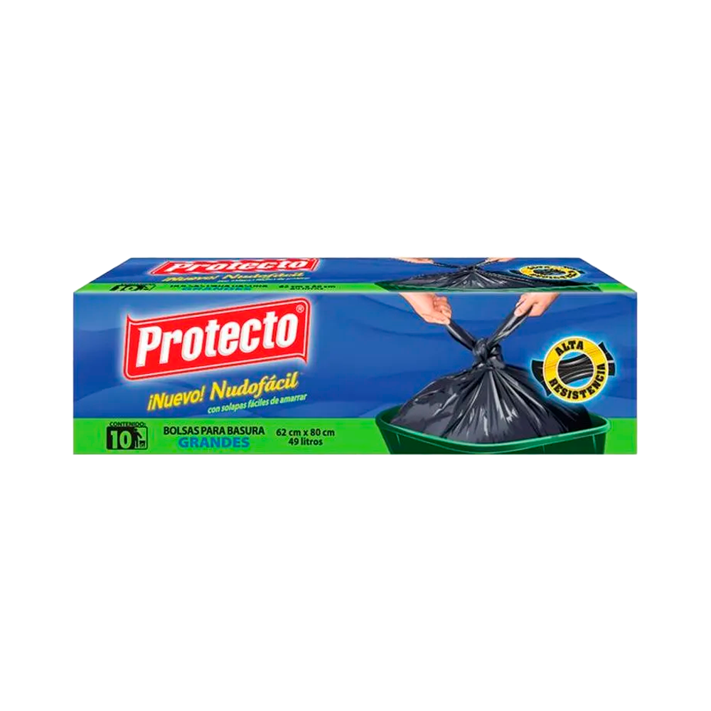 Bolsa para Basura Rollo Protecto Grande 10 piezas