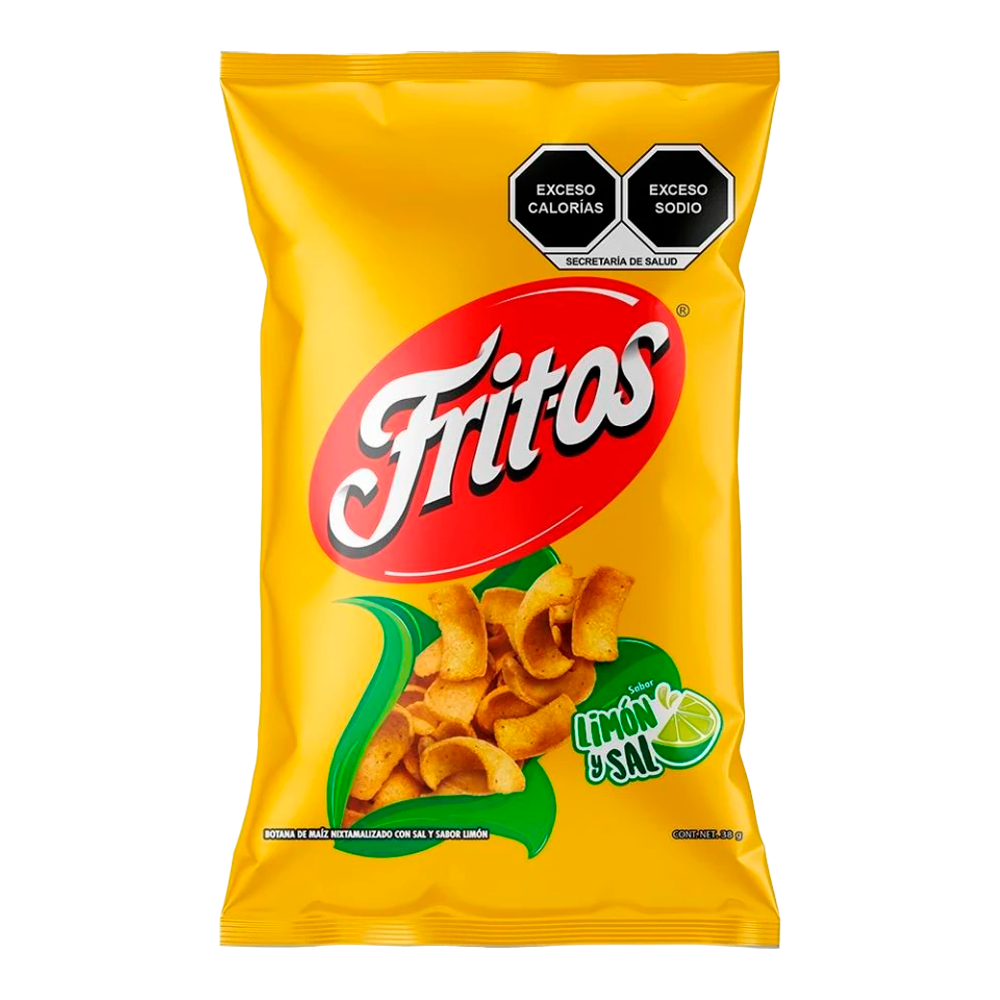 Botana Fritos Sal y Limón 65 gr Sabritas