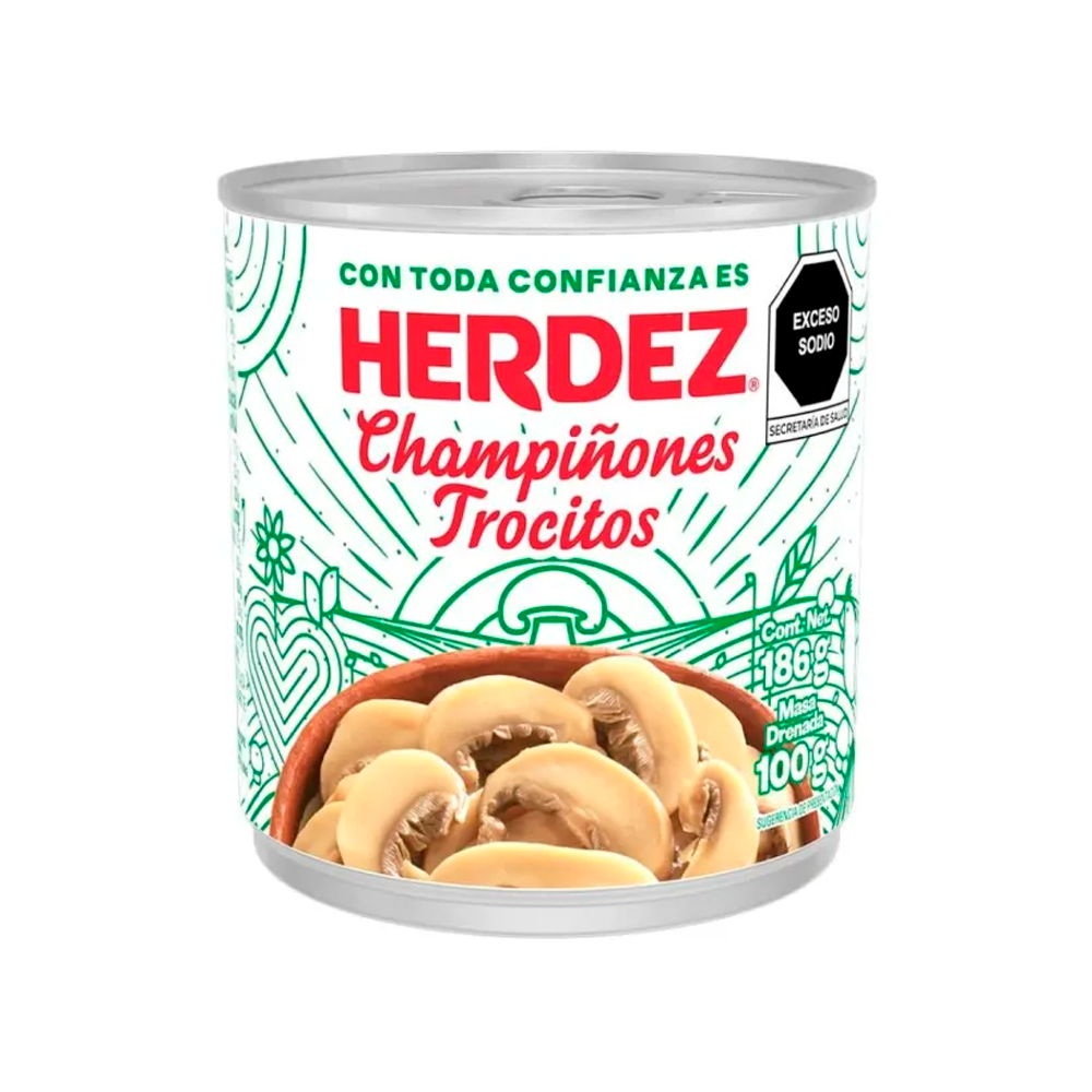 CHAMPIÑON HERDEZ TROCITOS 186