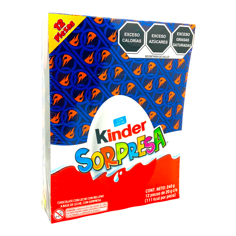 D CH. KINDER HUEVO SORPRESA LIC. HOT WHEELS