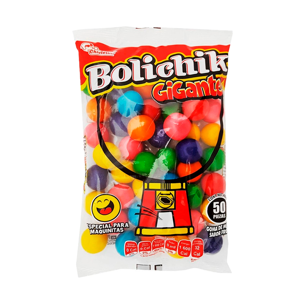 D CHICLE BOLA BOLICHIK GIGANTE 50 S (20)
