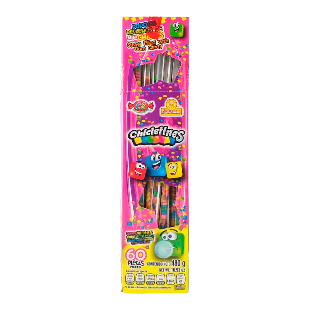 D CHICLE DELICIAS CHICLETINES JUMBO 60 S