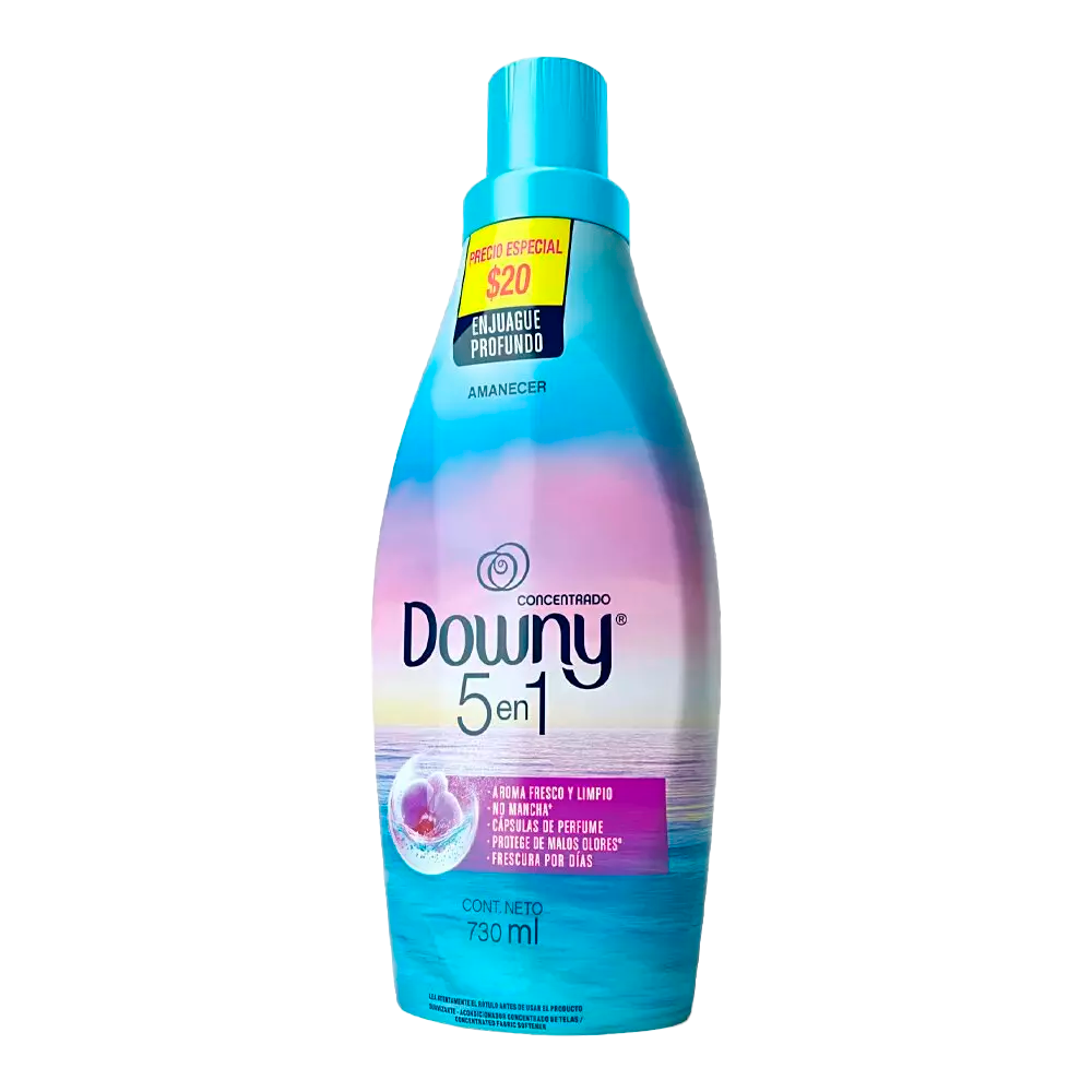 DOWNY .730 AMANECER 5-1 CAJA (9+3 GRATIS) 12