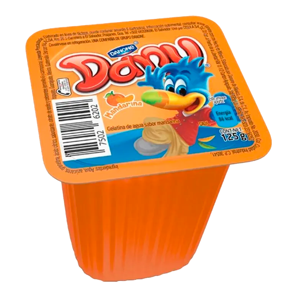 GELATINA DANY MANDARINA 125