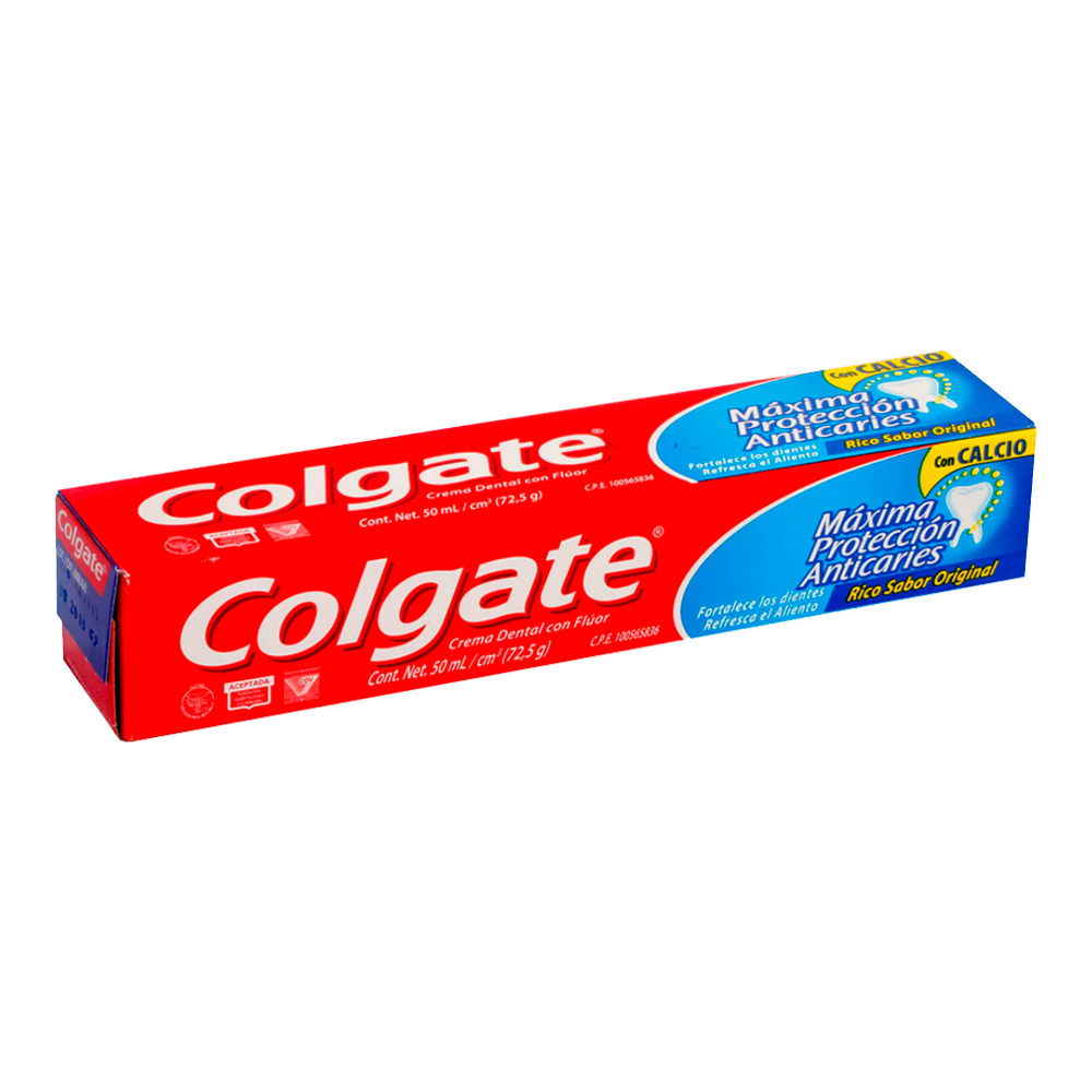 P. DENT COLGATE MPF 50