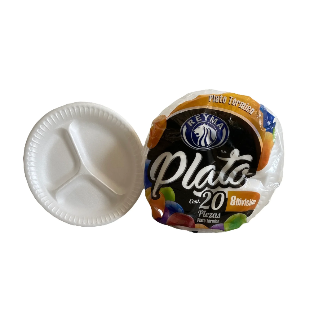 PLATO TERM. 8 DIVISION REYMA 20 S