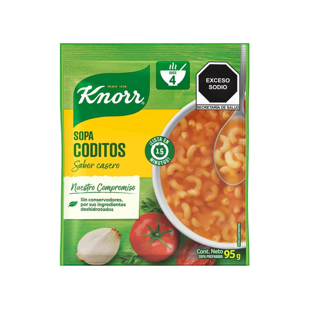 SOPA KNORR CODITOS 12 S