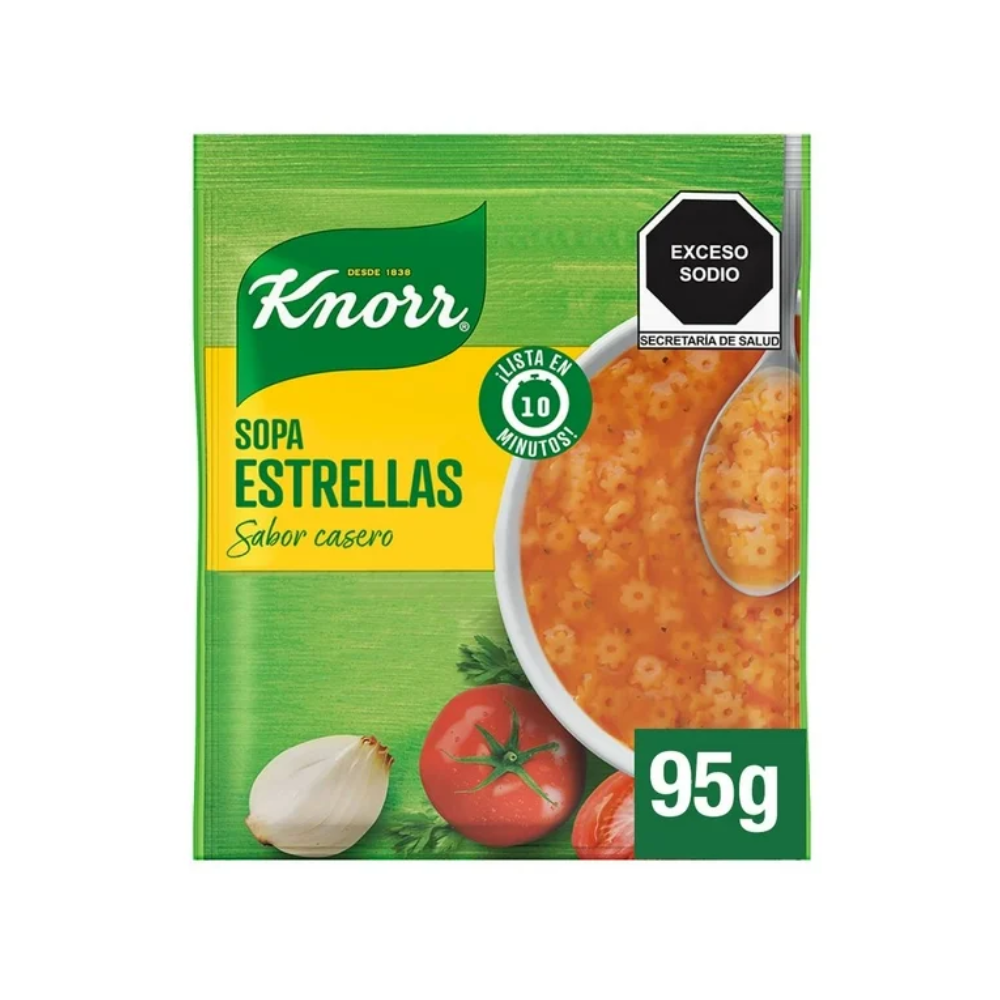 SOPA KNORR ESTRELLITAS 12 S