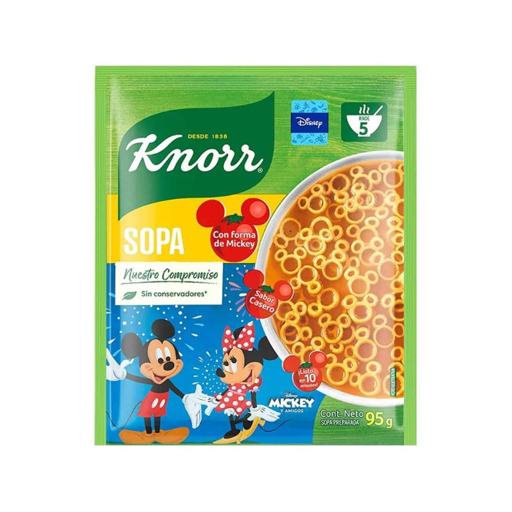 SOPA KNORR MICKEY MOUSE AND FRIENDS