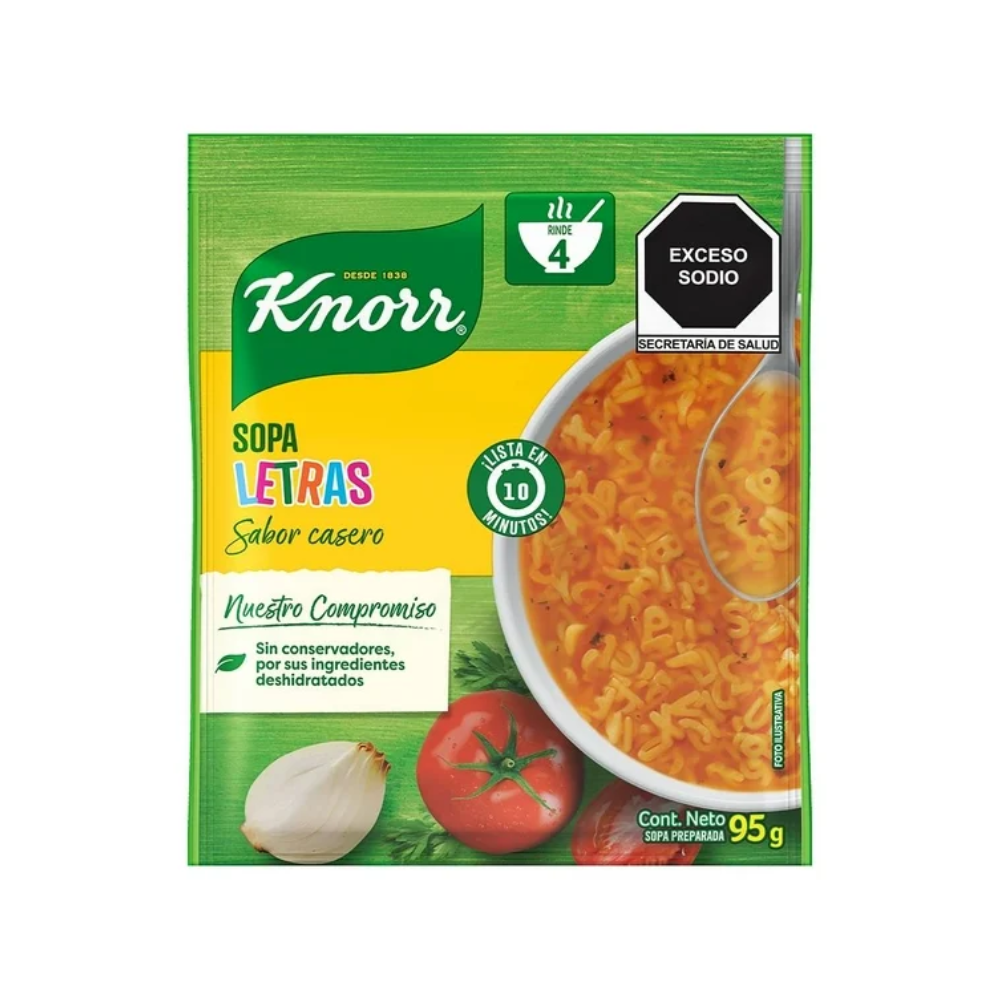 SOPA KNORR LETRAS 12 S