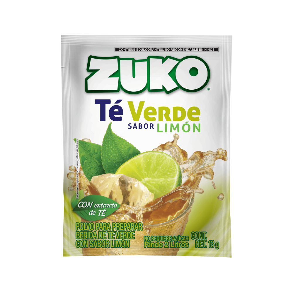 ZUKO TE VERDE LIMON