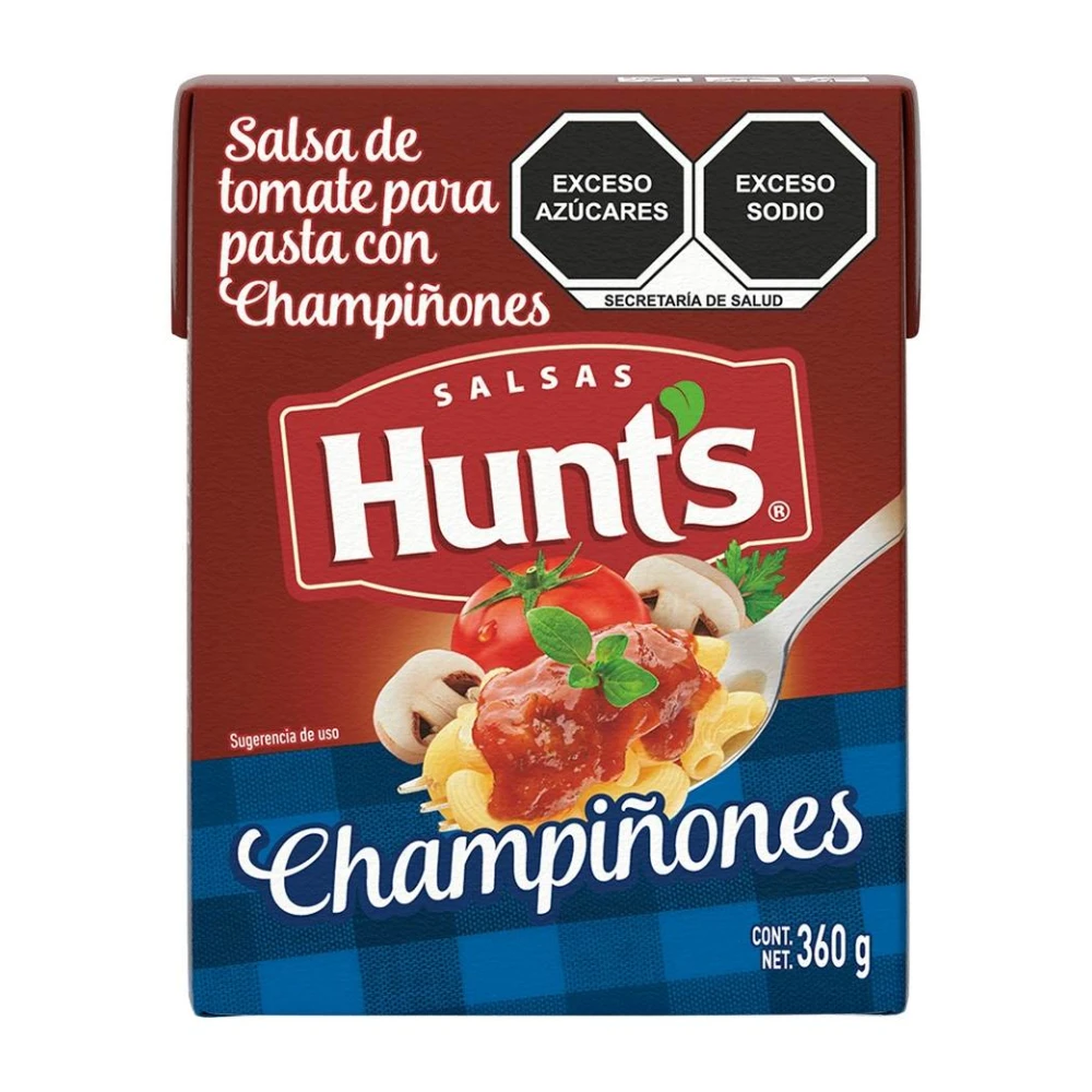 SALSA PASTA HUNTS CHAMPIÑONES 360