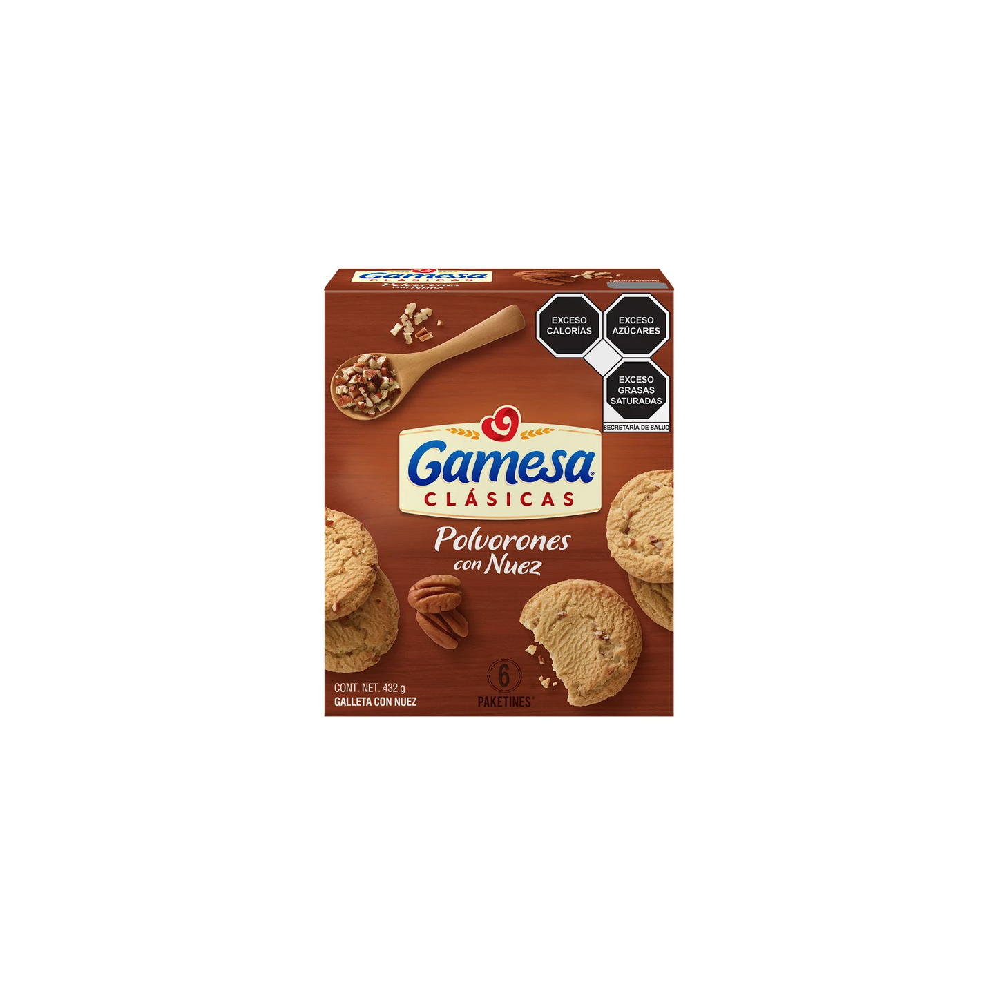 GALL. POLVORONES GAM .432 NUEZ