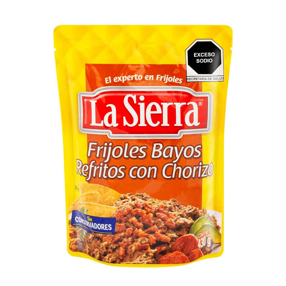 FRIJOLES LA SIERRA BSA 430 CHORIZO