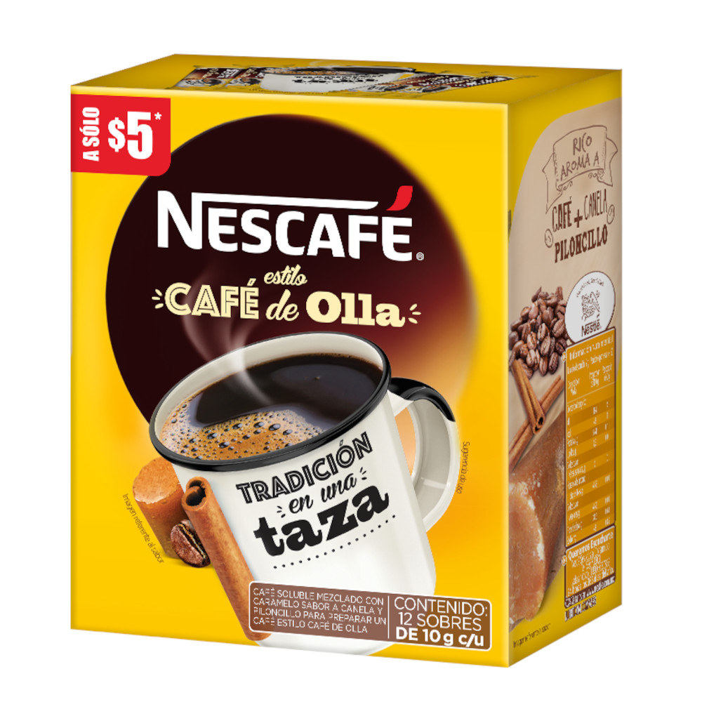 NESCAFE CAFE DE OLLA STICK 10