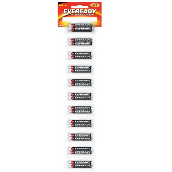 PILA EVEREADY TIRA AA 24 S