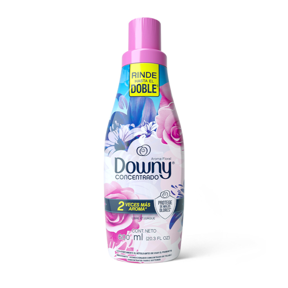 DOWNY LE NAT FLORAL (ROSA) 600
