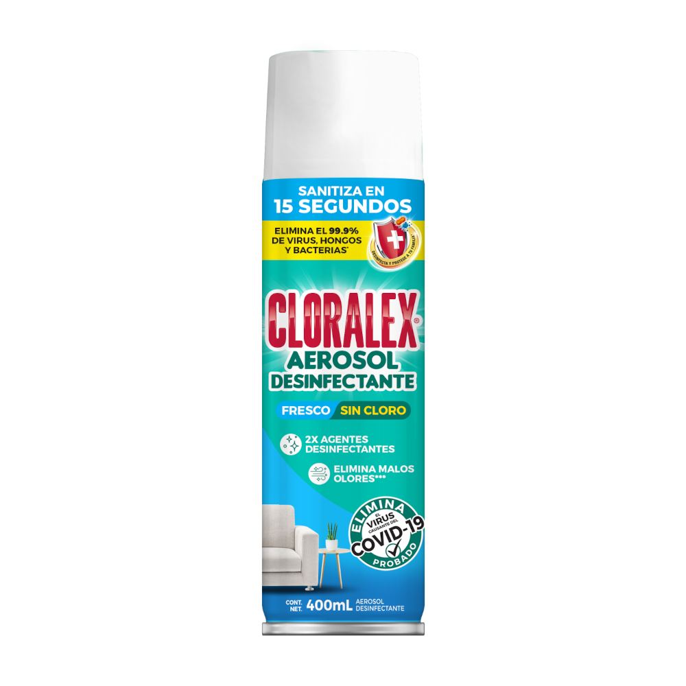 CLORALEX DESINFECTANTE AEROSOL 400