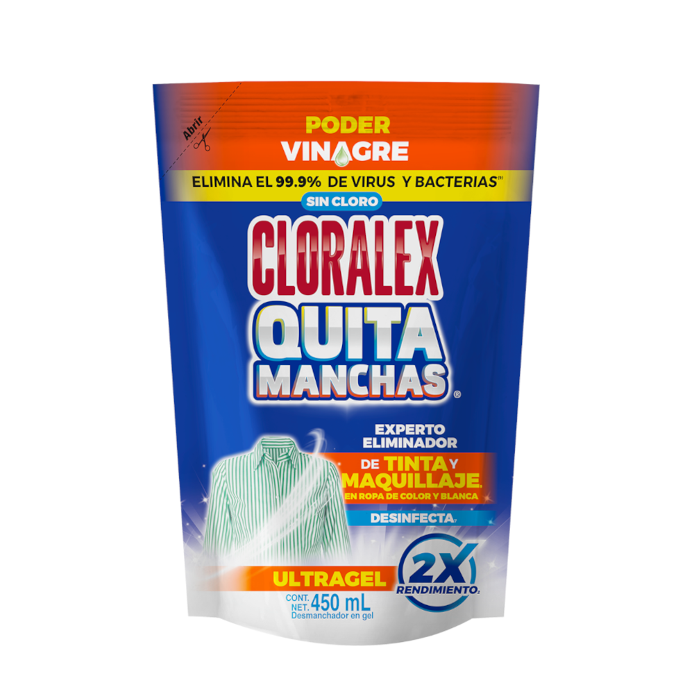 CLORALEX QUITAMANCHAS (ULTRAGEL) P.VINAGRE 450