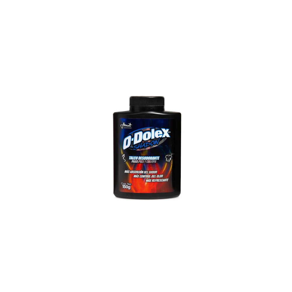 TALCO PIES ODOLEX NEGRO .150 (36)