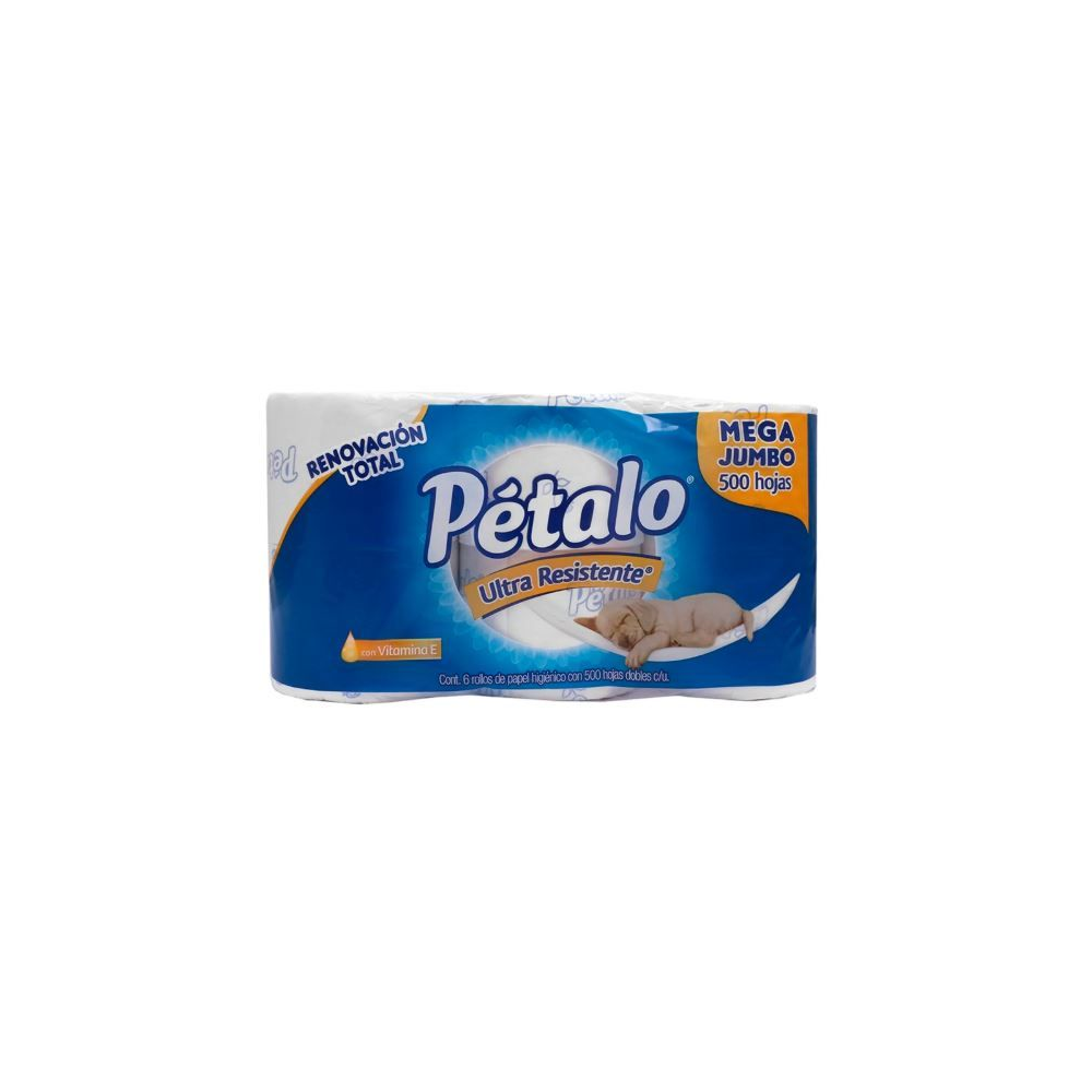 PAPEL PETALO ULTRA RESISTENTE 500H 6 S