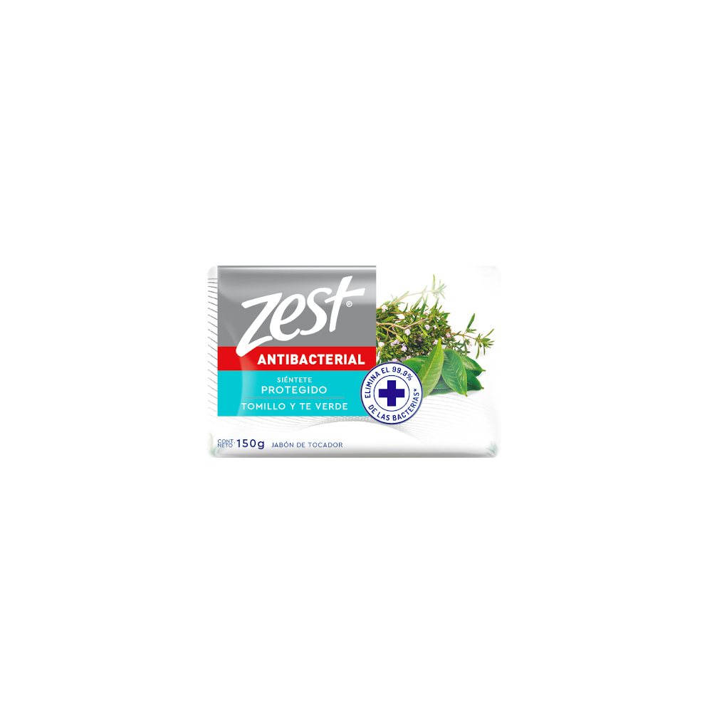 JABON ZEST 135 TOMILLO Y TE VERDE