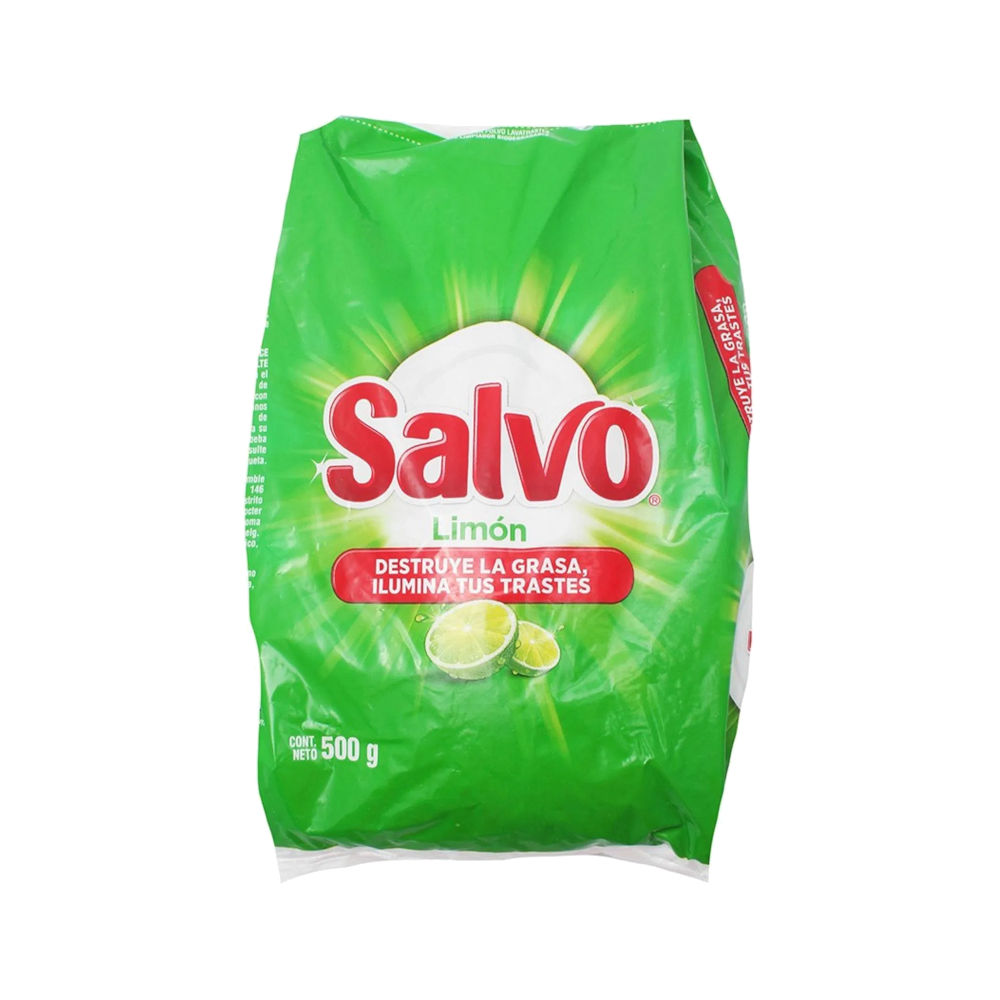DET. SALVO POLVO TRASTES LIMON 500