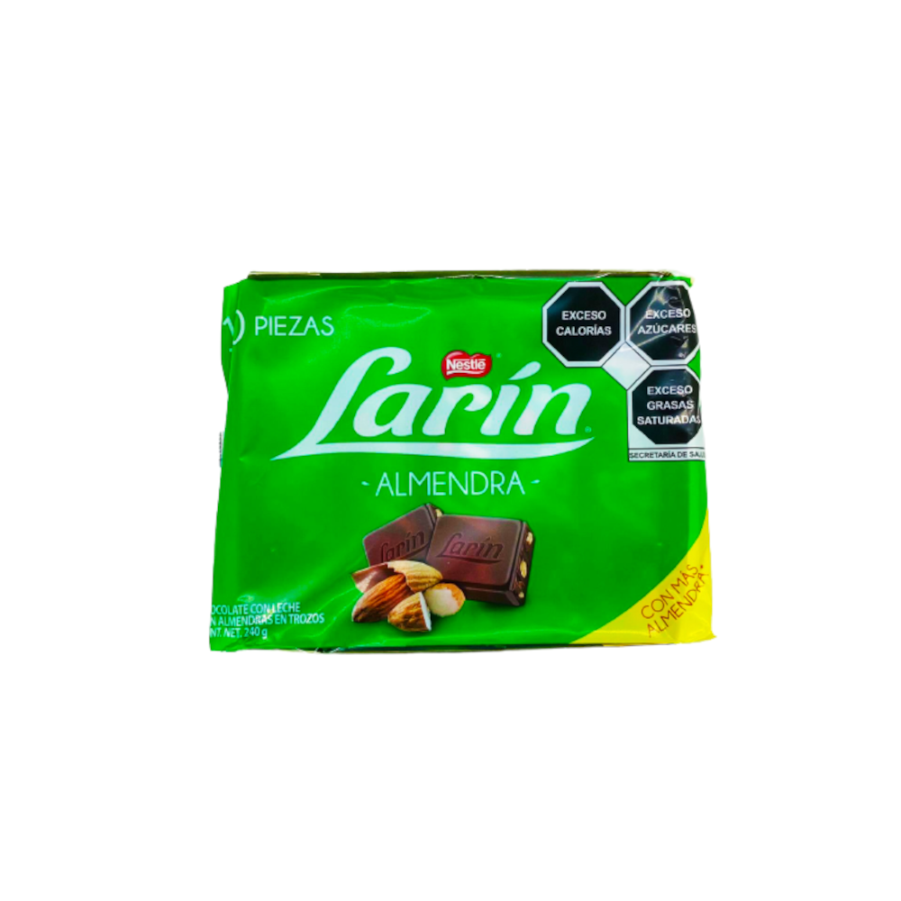 CHOCOLATE LARIN ALMENDRA 24