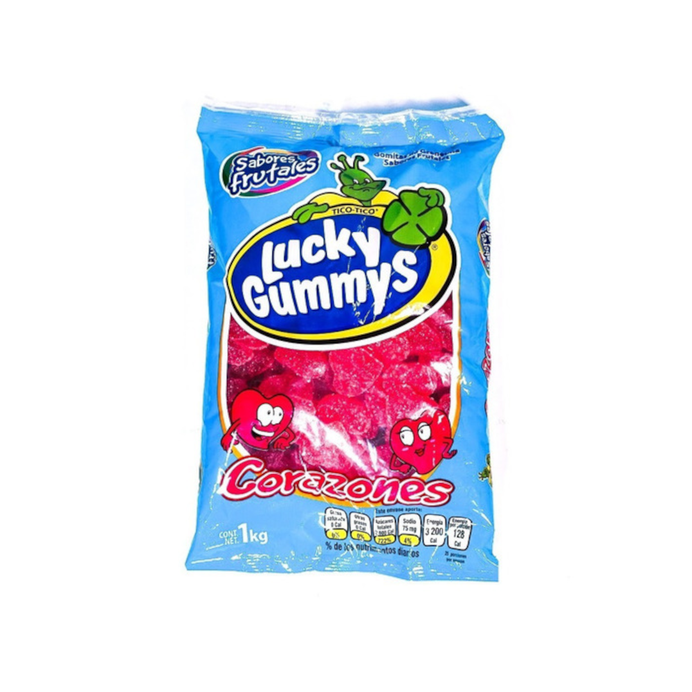 D GOMA LUCKY GUMMYS CORAZONES 1.0
