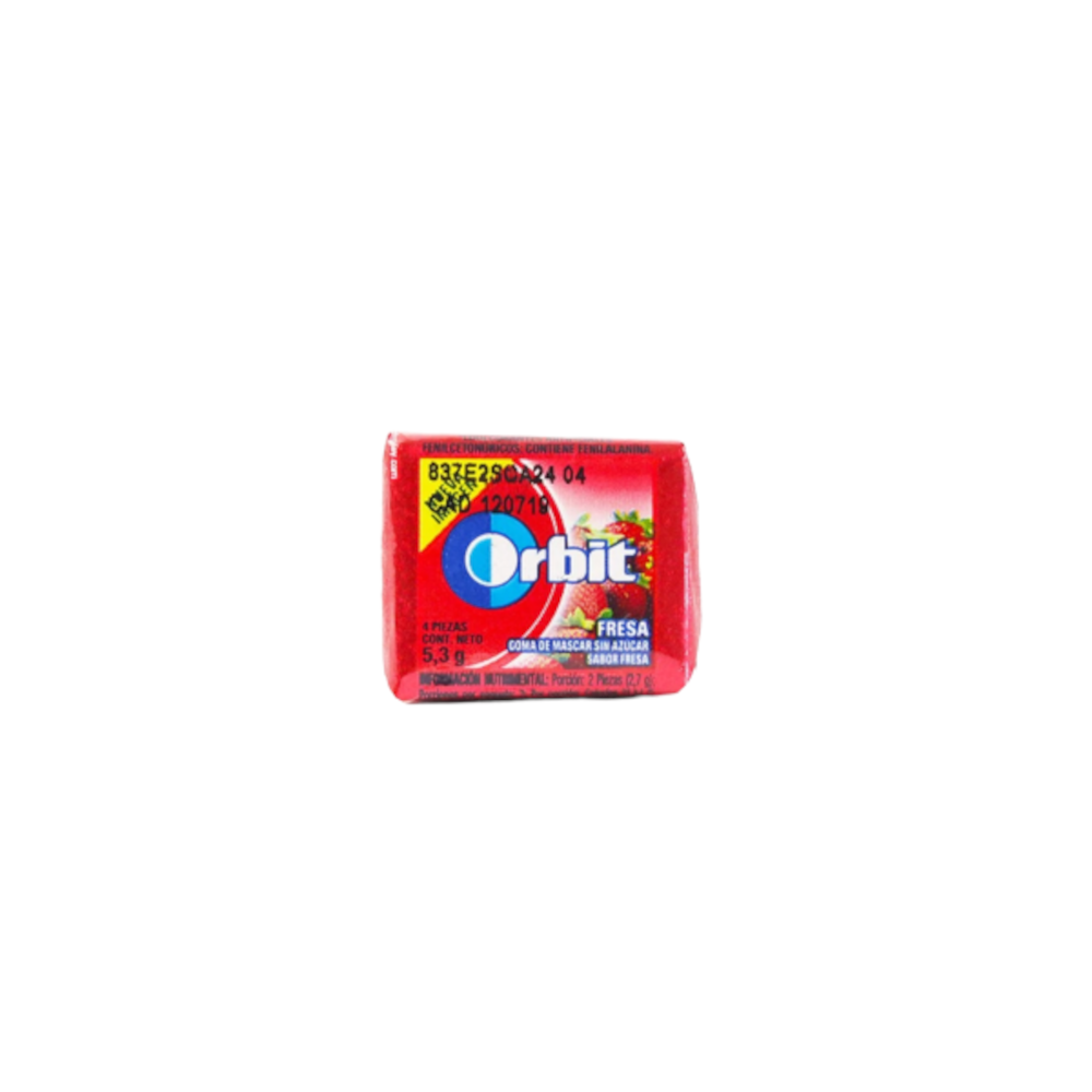D CHICLE ORBIT 4 S FRESA (24)