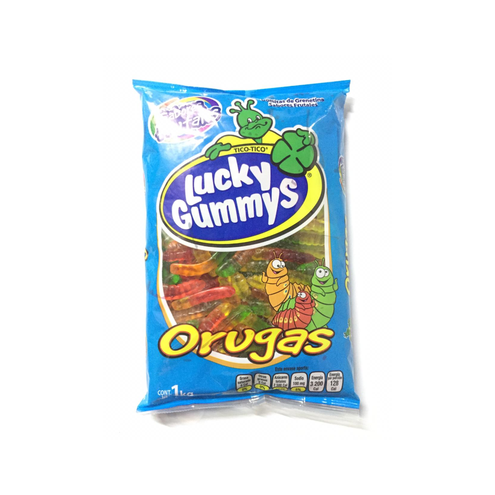 D GOMA LUCKY GUMMYS ORUGAS 1.0