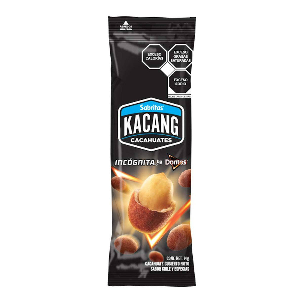 Botana Cacahuate Incognita Sabritas Kacang 74 gr