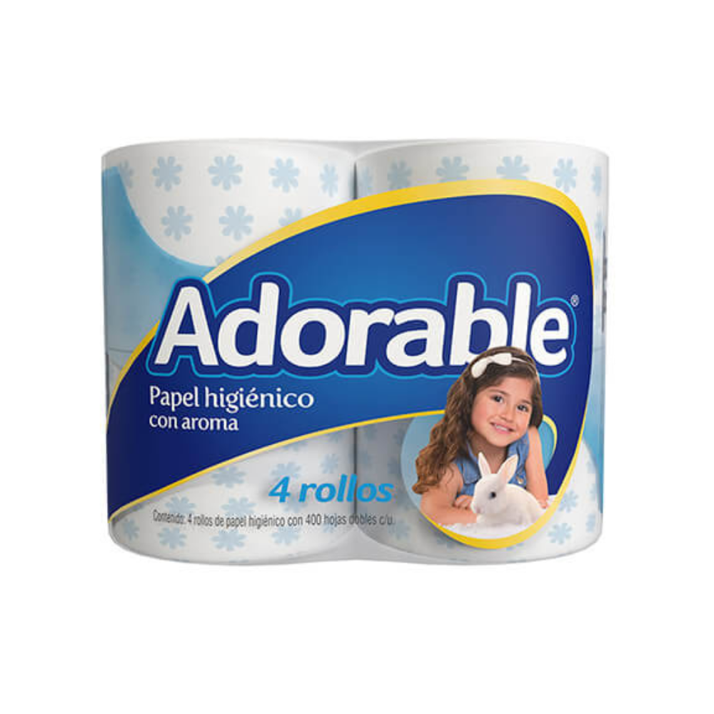 PAPEL HIG IND ADORABLE 400HJS