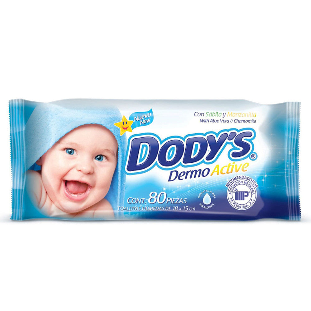 TOALL. H DODY S DERMO ACTIVE (AZUL) 80 S